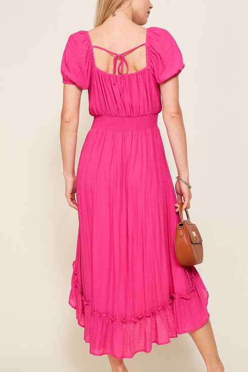 MARGOT RUFFLE DRESS